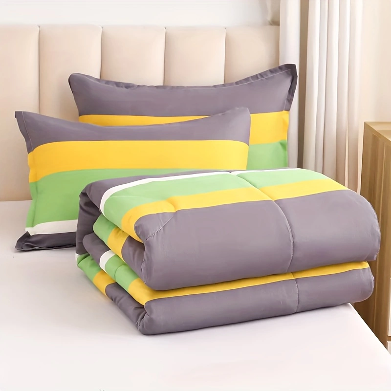 Comforter Set Geometric stripe Leisure Time 2pcs 3pcs