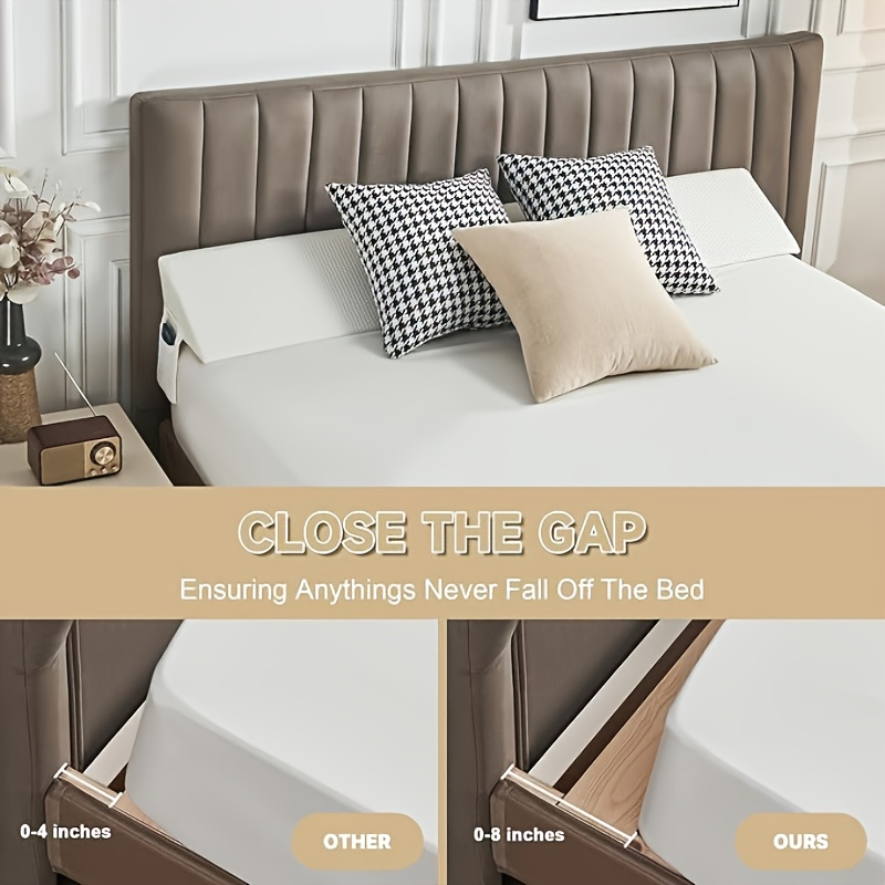 Pillows & Pillowcases-Air layer fabric gap pillow white Diamond-shaped pocket