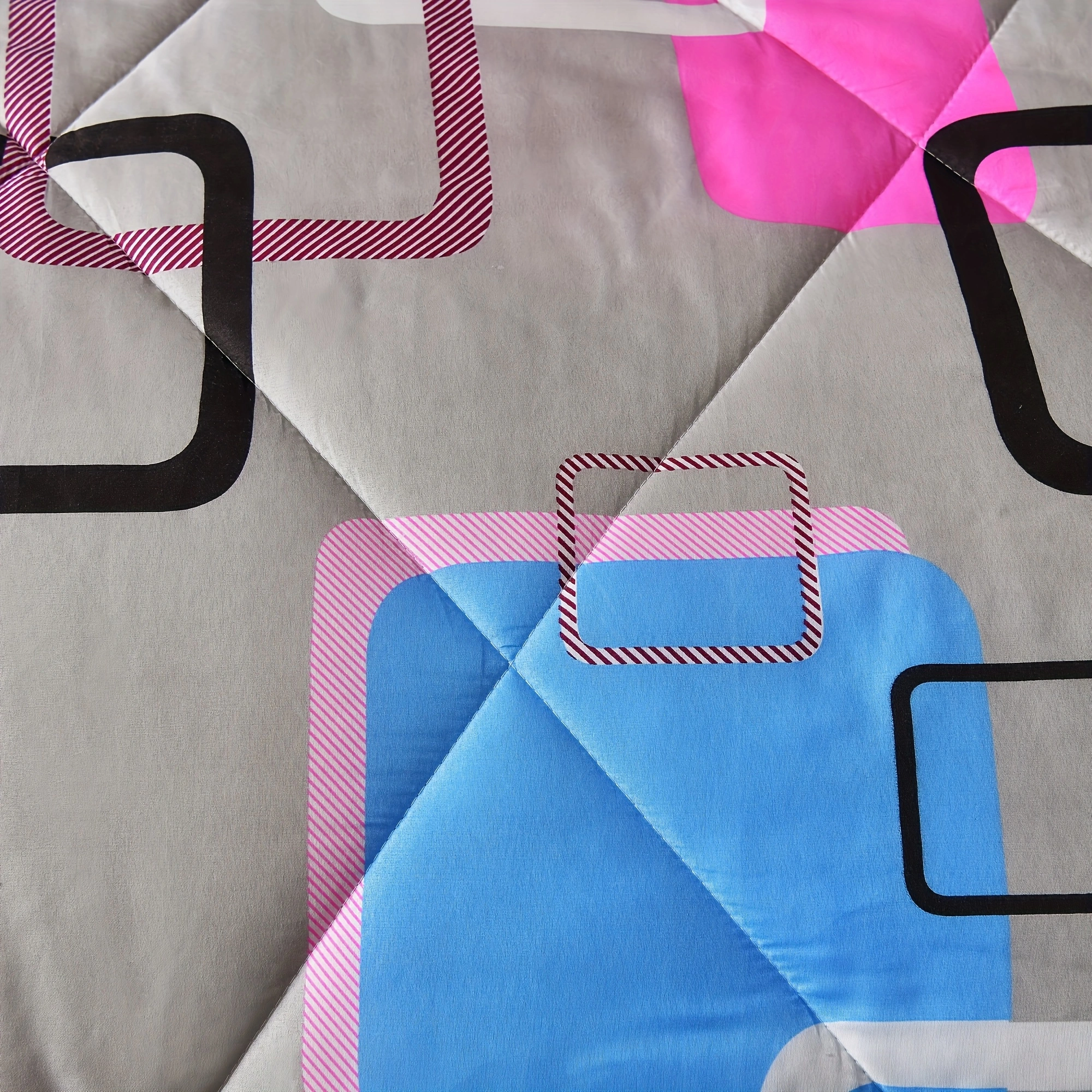Duvet Covers & Inserts-New Geometry Duvet Cover