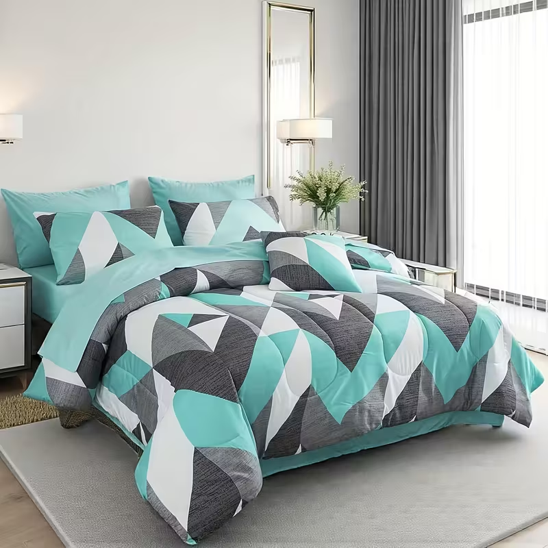 Comforter Set Geometric CY 2pcs 3pcs