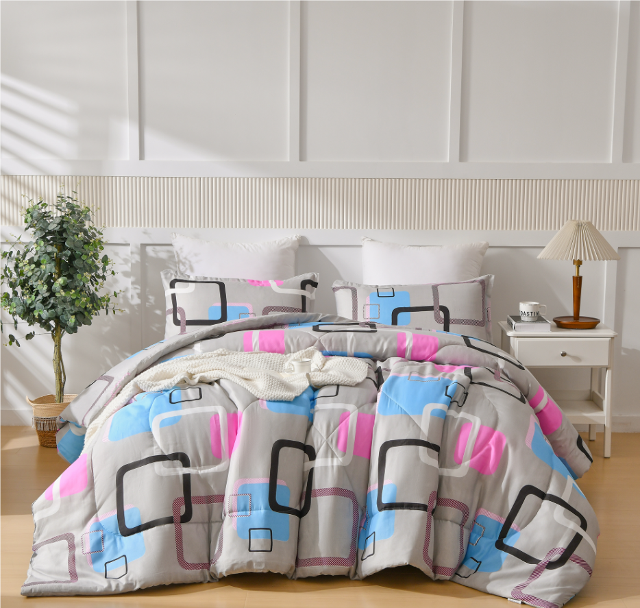 Duvet Covers & Inserts-New Geometry Duvet Cover